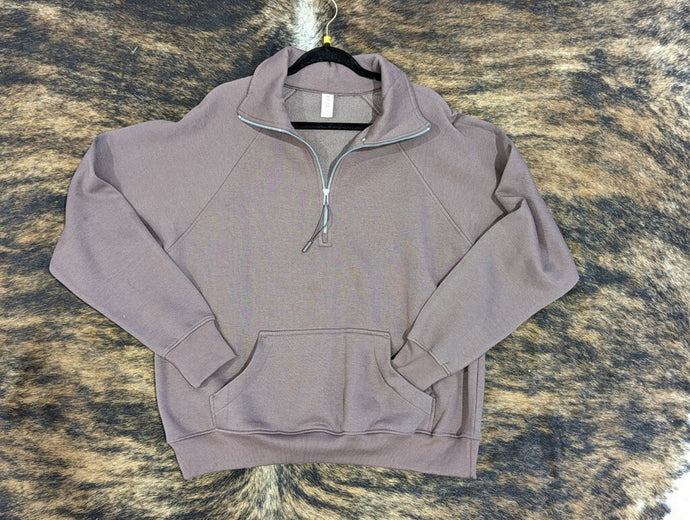 Relaxed 1/4 Zip Pullover