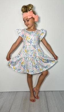 Wildflower Rabbit Girls Dress