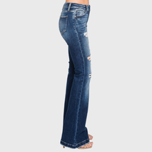 P221FM-MD (OPEN PACK) DESTROYED MID RISE STRETCH FLARE
