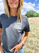 Western 'Support American Farmers' Wheat Graphic Tee