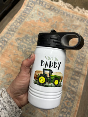 Farms Like Daddy Water bottle
