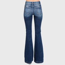 P221FM-MD (OPEN PACK) DESTROYED MID RISE STRETCH FLARE