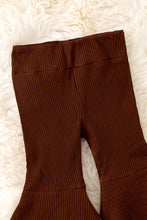 Girls ribbed bell bottoms