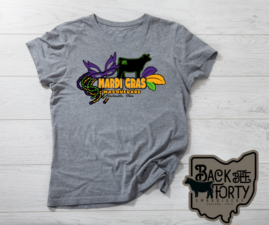 2024 Mardi Gras Masquerade T-Shirt