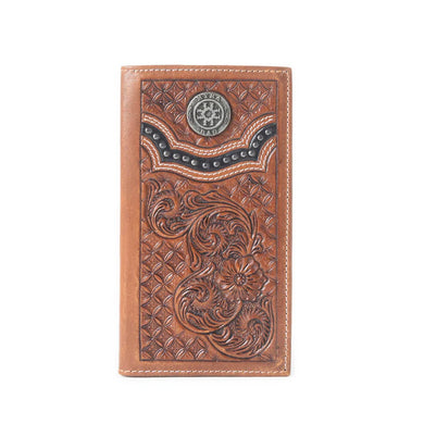 Crest Ridge Handtooled Wallet
