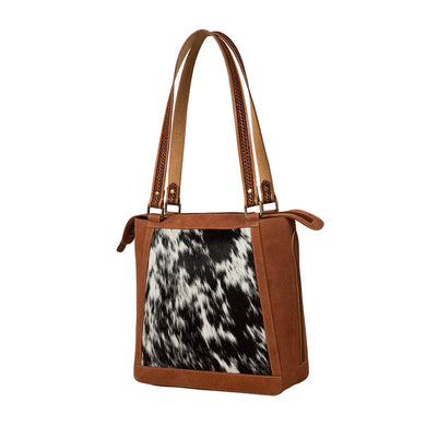 Holstein West Hairon Hand-tooled Bag