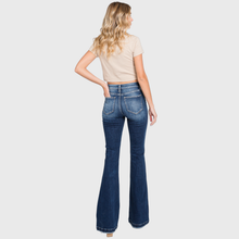 P221FM-MD (OPEN PACK) DESTROYED MID RISE STRETCH FLARE