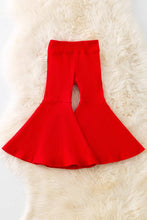 Girls ribbed bell bottoms