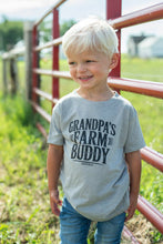 Western 'Grandpa's Farm Buddy' Toddler/Youth Graphic Tee
