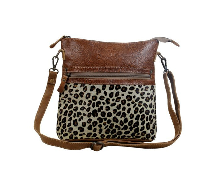 Dynamic Leopard Print Hairon Bag