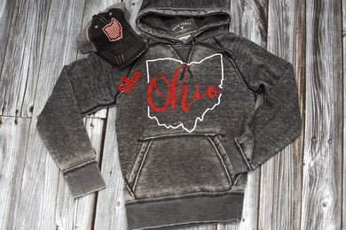 Ohio Vintage Hoodie